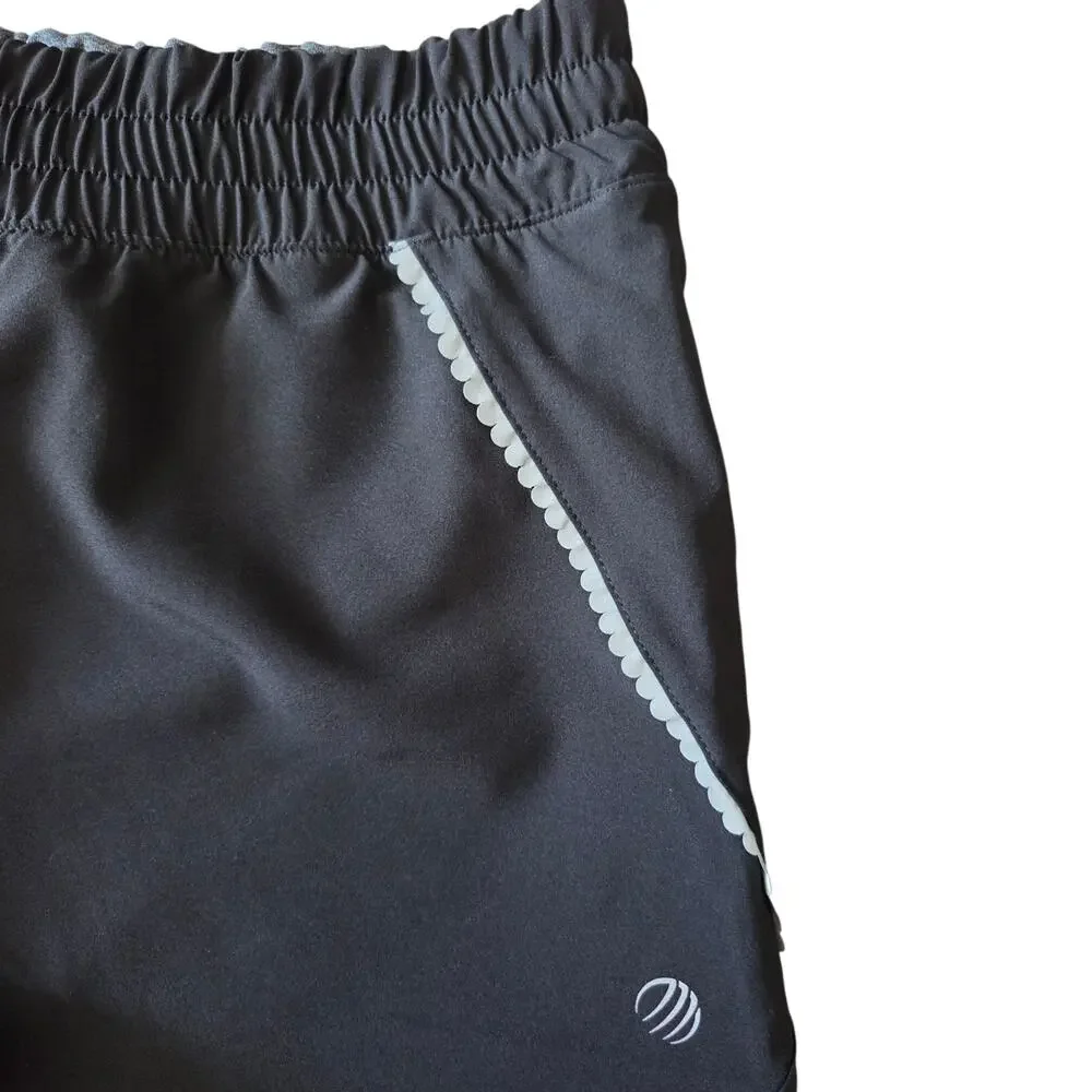 MPG Womens Running Shorts with attached under shorts Sz Large
